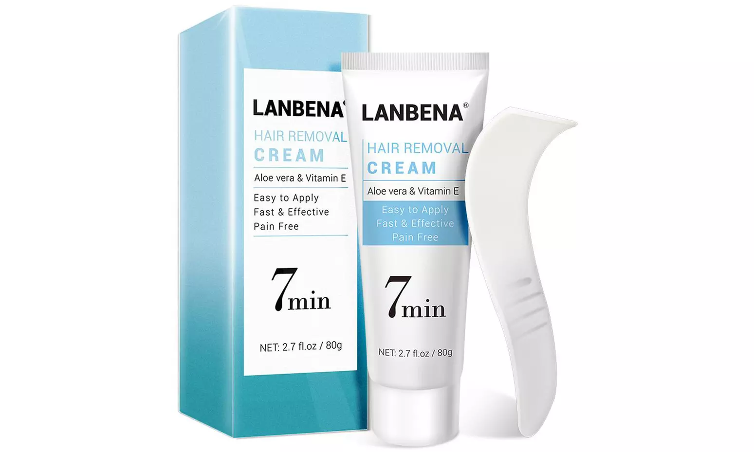 Crema depilatoria con aloe vera y vitamina E - Primary Image