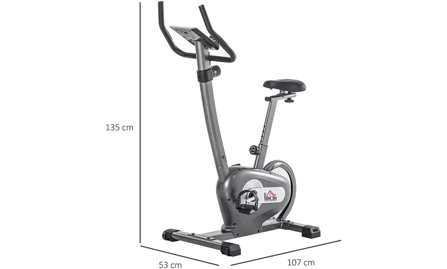 Image 17: HomCom Exercise Bike