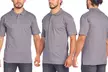 Men's 100% Cotton Polo with Ribbed Collar & Notched Hem - Second Medium