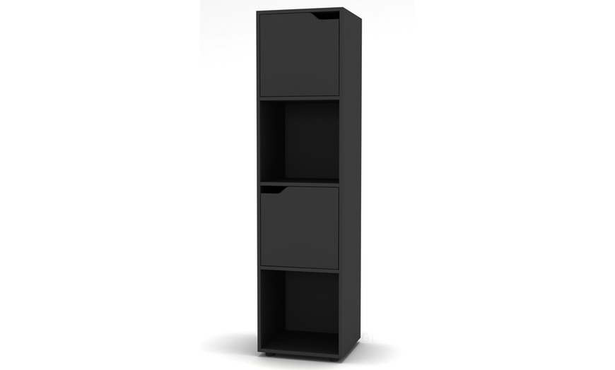 Image 4: Cube Bookcase with Door