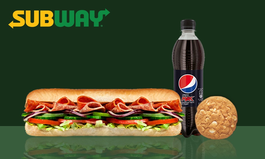 Image 1: Großes Sub nach Wahl inkl. Getränk & Cookie für 1 - 4 Personen