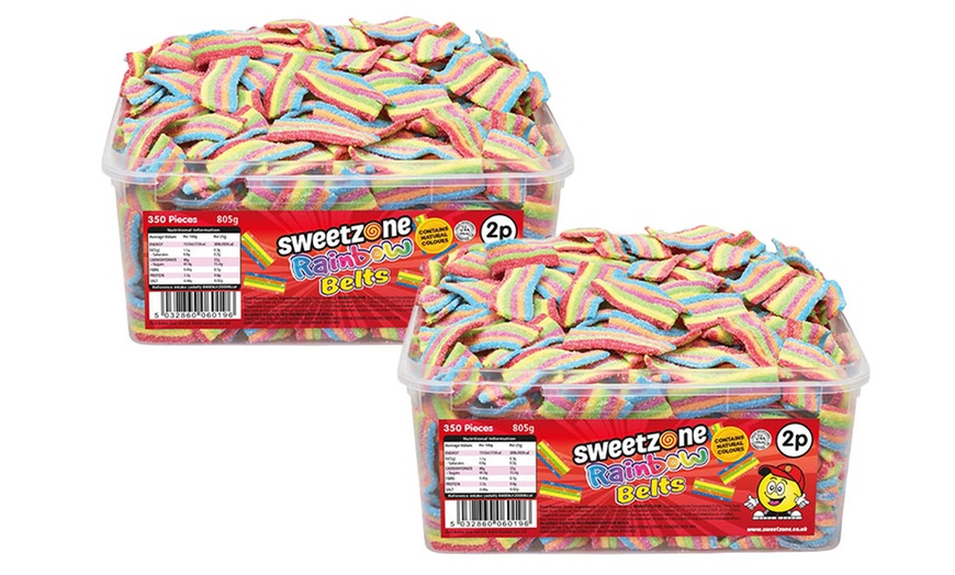 Image 17: 70, 100 or 350 Sweetzone Halal Giant Sweet Tub in Different Flavours