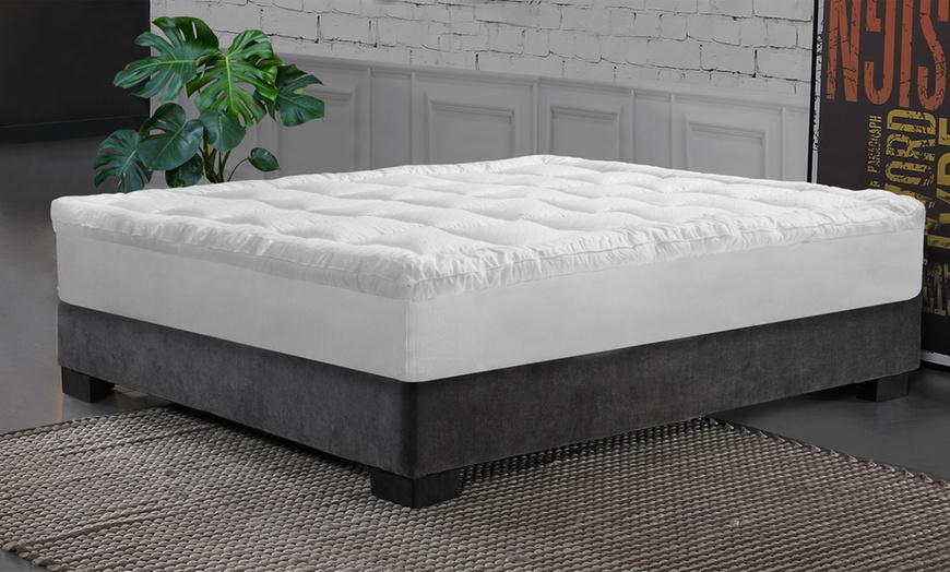 Image 1: Surmatelas Cosy en microfibre. Sampur