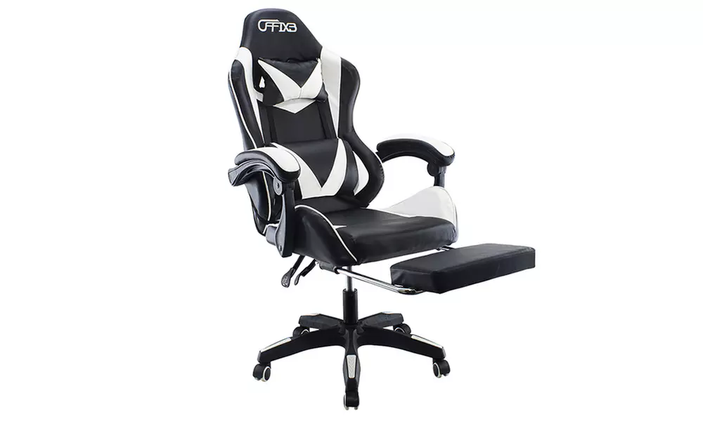 Sedia ufficio Gaming Azrace con poggiapiedi