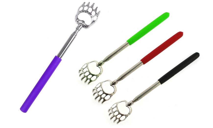 Image 1: Telescopic Bear Back Scratcher