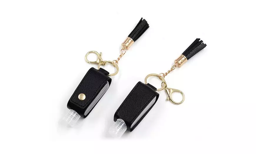 Image 2: 1 ou 2 porte-clés avec mini bouteille 30 ml