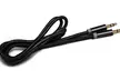 FX Powabud Audiokabel 3,5 mm aus geflochtenem Nylon in Spacegrau, Silber oder Schwarz - Second Medium