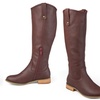 Image 6: Journee Collection Women's Extra Wide-Calf Round-Toe Mid-Calf Boots