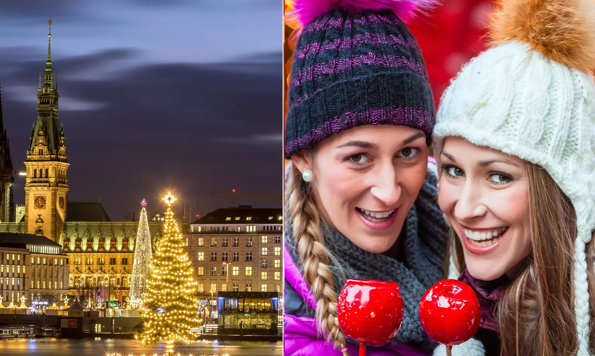 Advents-Partyzug am Sa. 07. Dezember nach Hamburg oder Lübeck mit Clubwagen, DJ und Bewirtung (28% sparen) - Primary Image