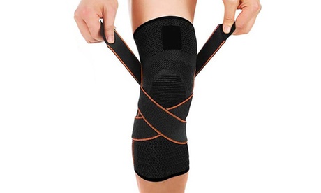 1 ou 2 genouillères de compression avec sangles ajustables