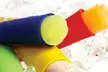 6, 12 oder 24 bunte Silikon-Ice-Pop-Formen für hausgemachtes Stangeneis aus Wasser, Säften, Cola, Limonaden oder Joghurt - Second Medium