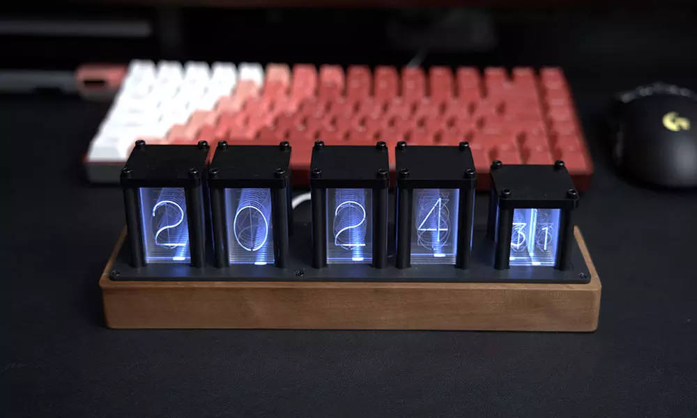 Wertgutschein Nixie-Röhrenuhr