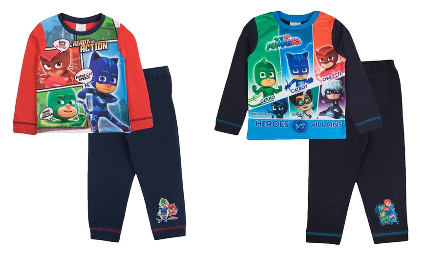 Image 3: Children's PJ Masks Pyjama Set