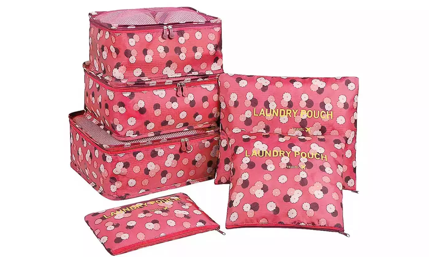 1x oder 2x 6er-Set Gepäck-Organizer