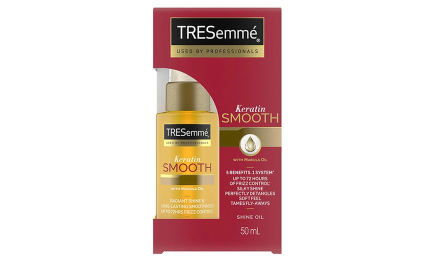 Image 2: Pack of Six Tresemme Pro Collection Keratin Smooth Shine Oil 50 ml