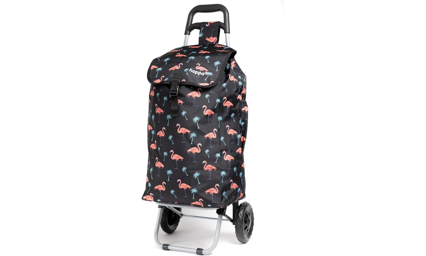 Image 9: Hoppa 57Ltr Lightweight Shopping Trolley