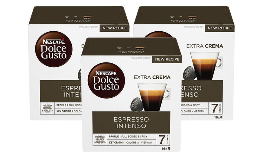 Image 10: Three-Pack of Nescafe Dolce Gusto Coffee Pods 16 Caps