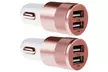 1 ou 2 chargeurs voiture à 2 ports USB - Second Medium