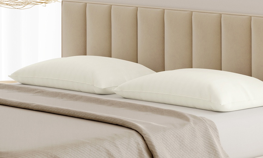 Image 20: Coppia Federe 100% puro Cotone Alta qualità Made in Italy