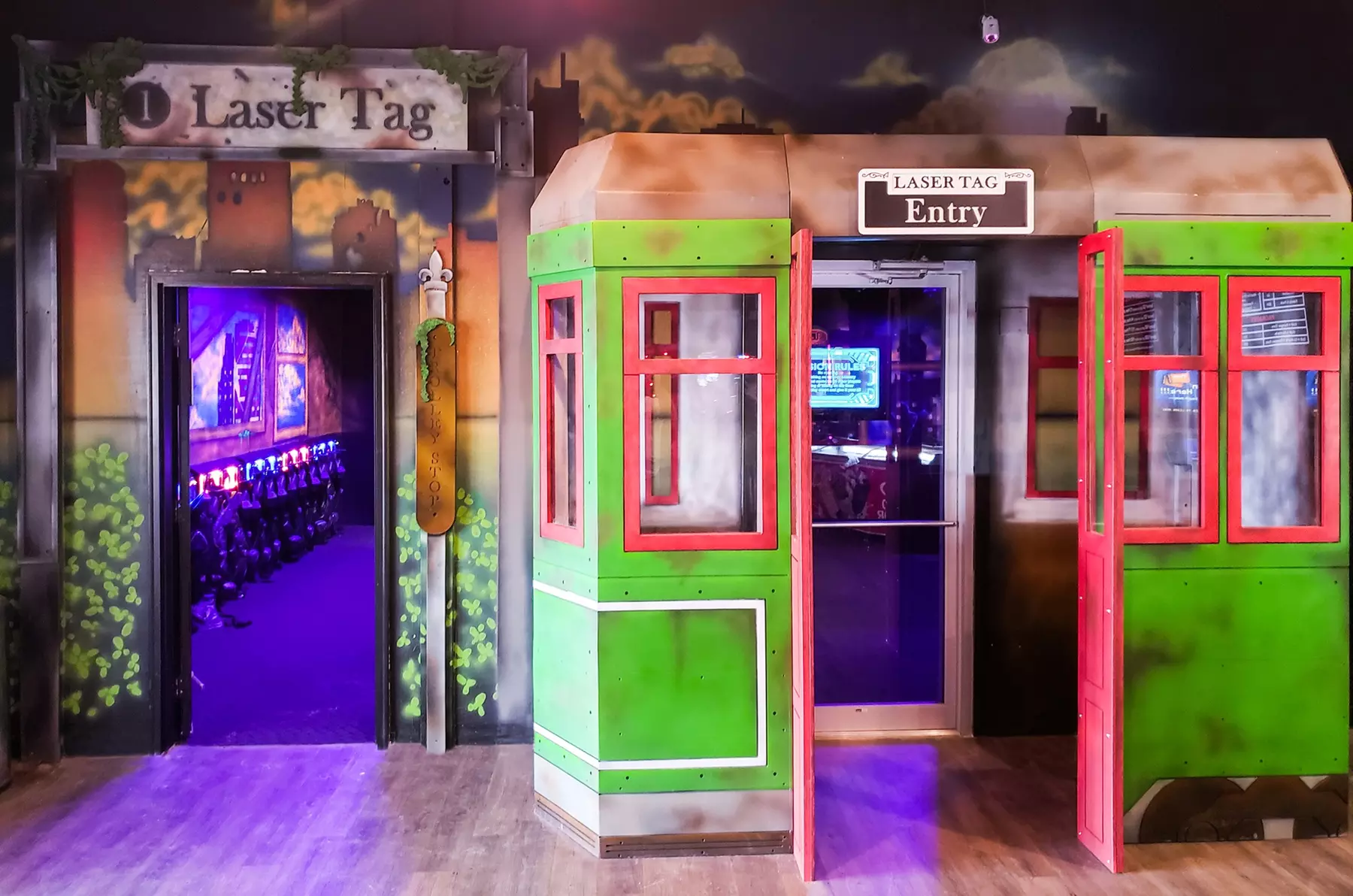 Attractions or Play Card at Big Play Entertainment Center
