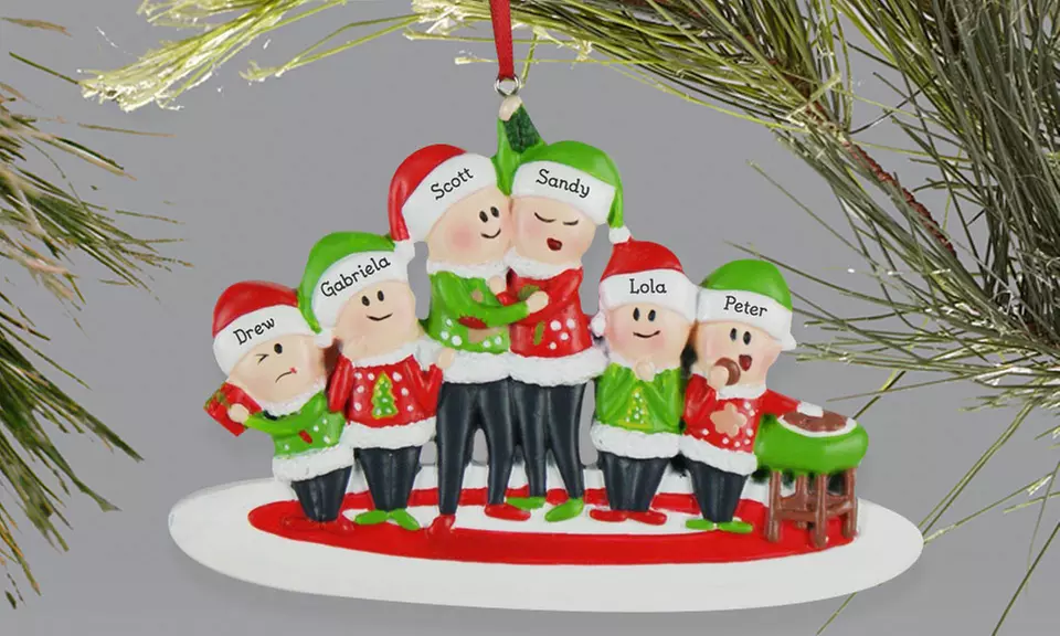 Personalized Ornaments for Couples or Gingerbread House Lovers