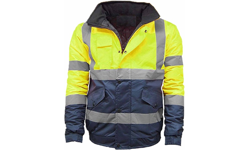 Image 3: Men's High Visibility Jacket