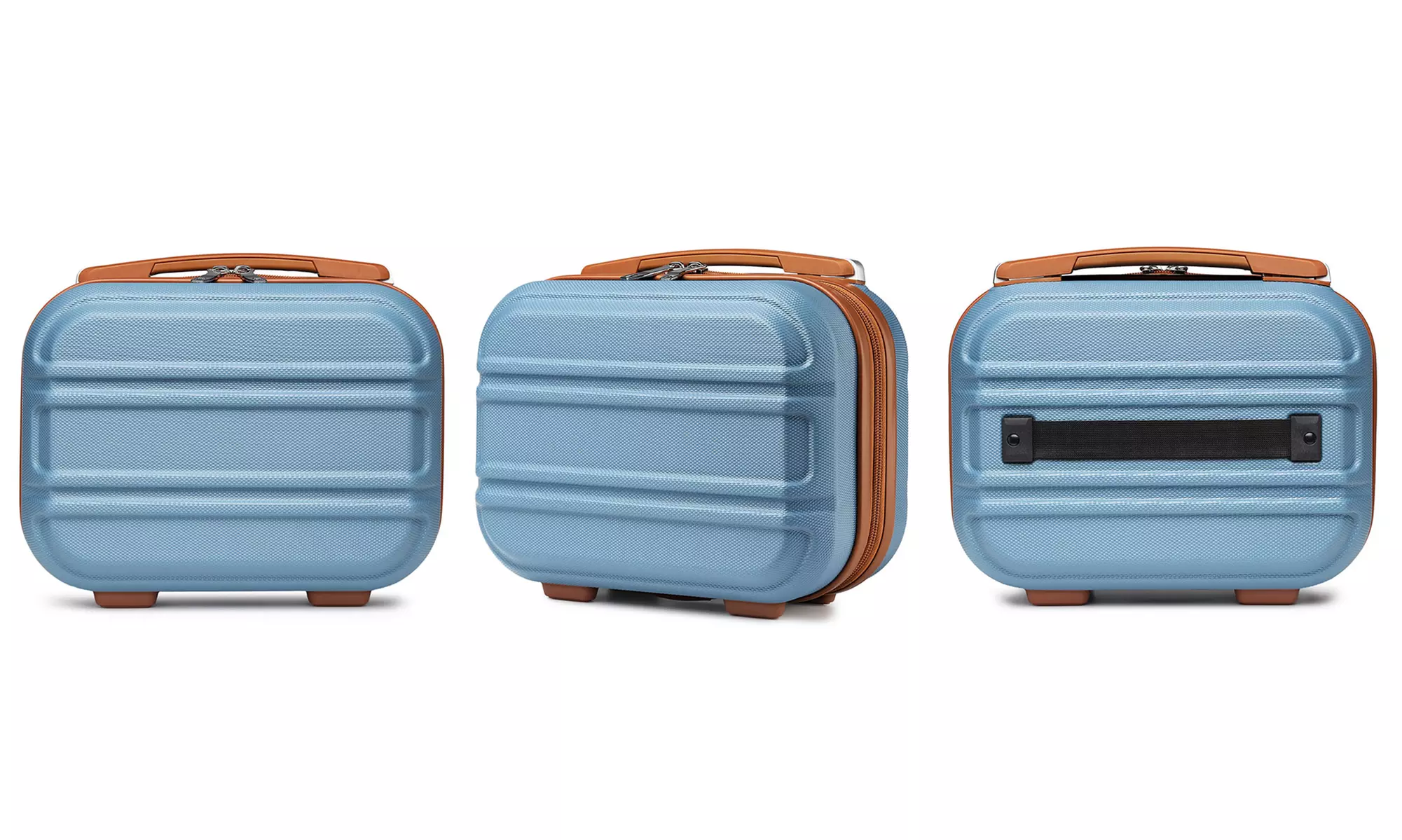 KONO One or Set of Four ABS Hard Shell Suitcases With TSA Lock