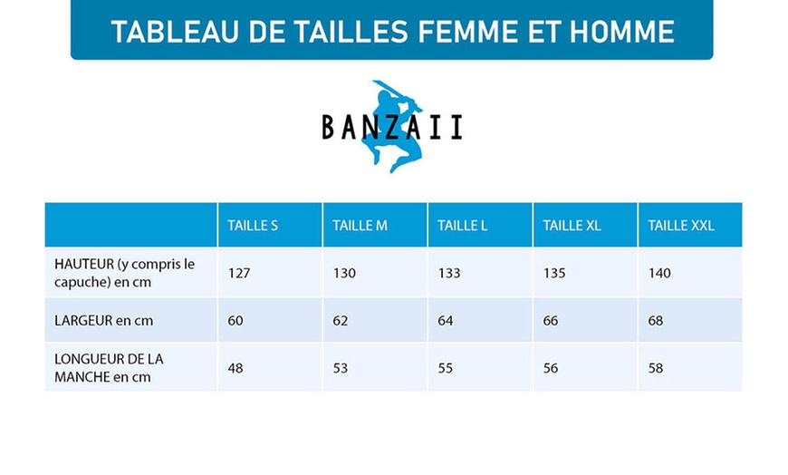 Image 2: Peignoir en microfibre souple Banzaii