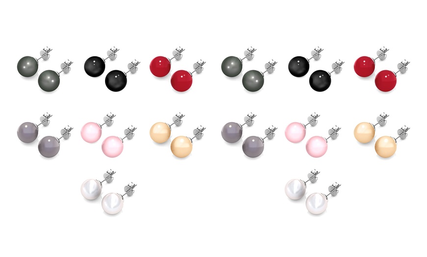 Image 17: Mond Ohrstecker, Armband oder Halskette