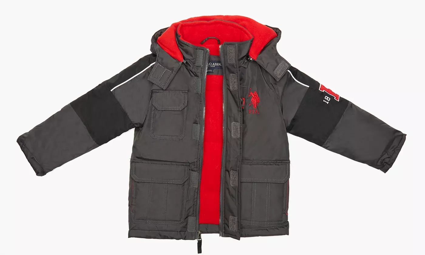 USPA Kids' Parka Winter Jacket (Size 2T) - Second Medium