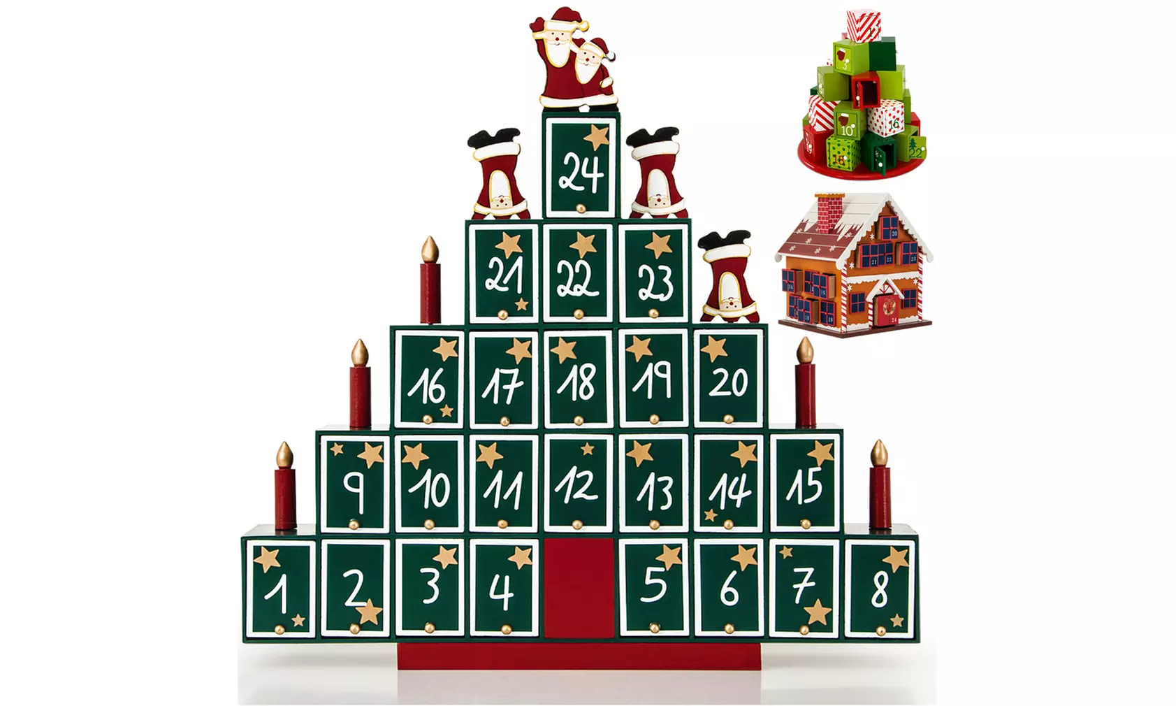 Adventskalender zum Befüllen im Design nach Wahl inkl. Versand - Second Medium