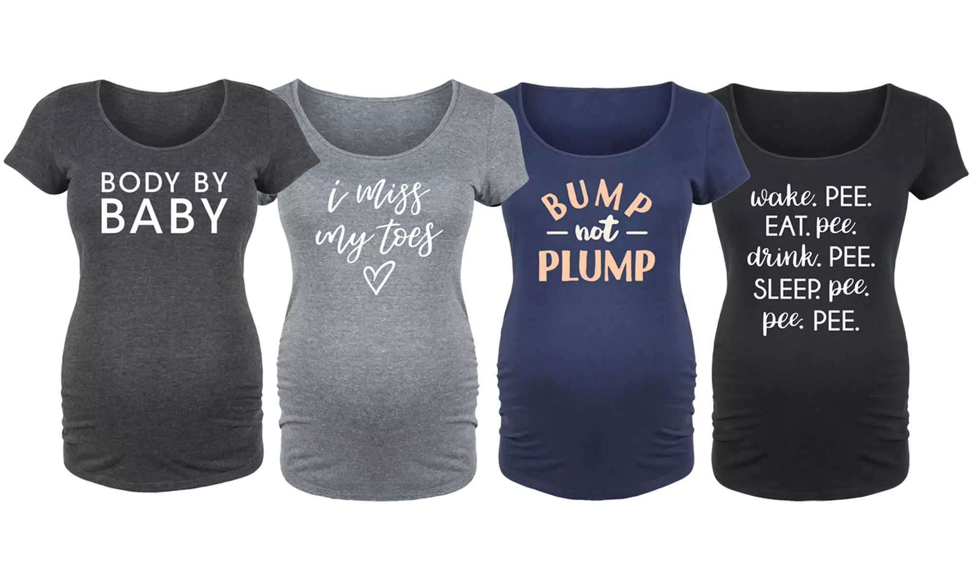 Bloom Maternity Women's Body by Baby Pregnancy T-Shirts - Primary Image