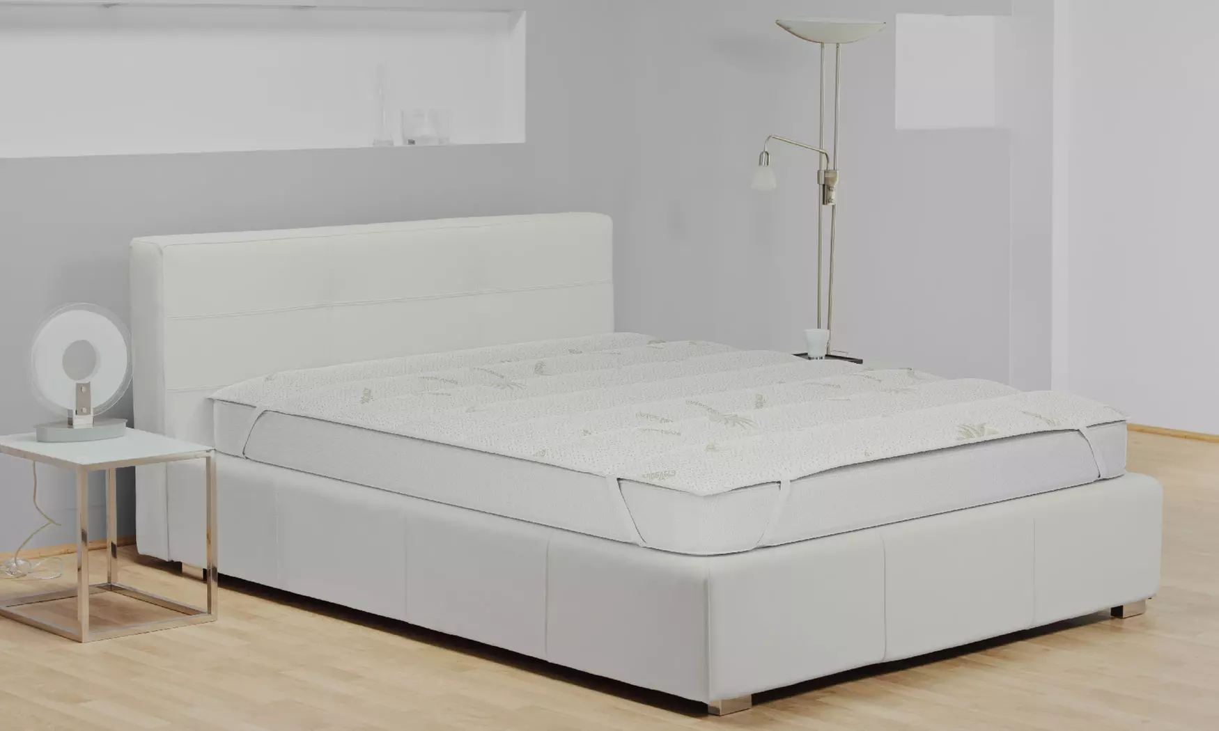 Matratzen-Topper mit Aloe Vera in der Größe nach Wahl - Second Medium