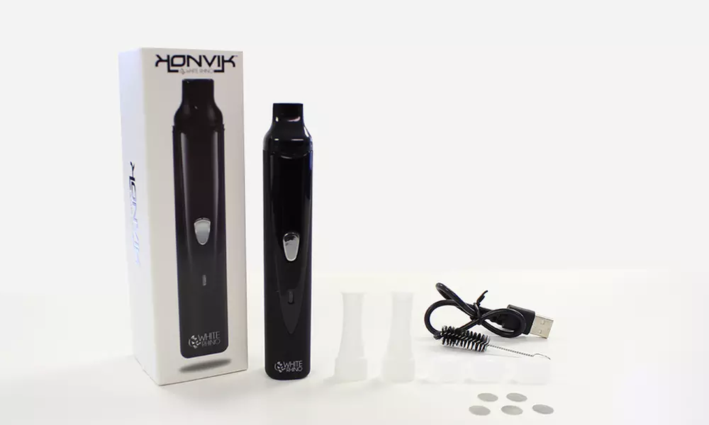 Konvik Herbal Vaporizer Kit (13-Piece) from White Rhino - Primary Image