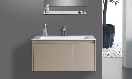 Base per lavello disponibile in 2 modelli con ante o cassetti