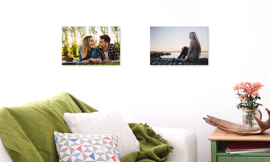 Customised Canvas Print - Photo Gifts | Groupon