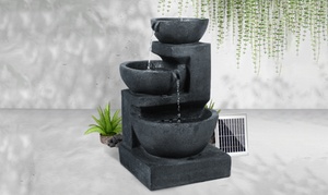 Solar-Powered Water Fountain