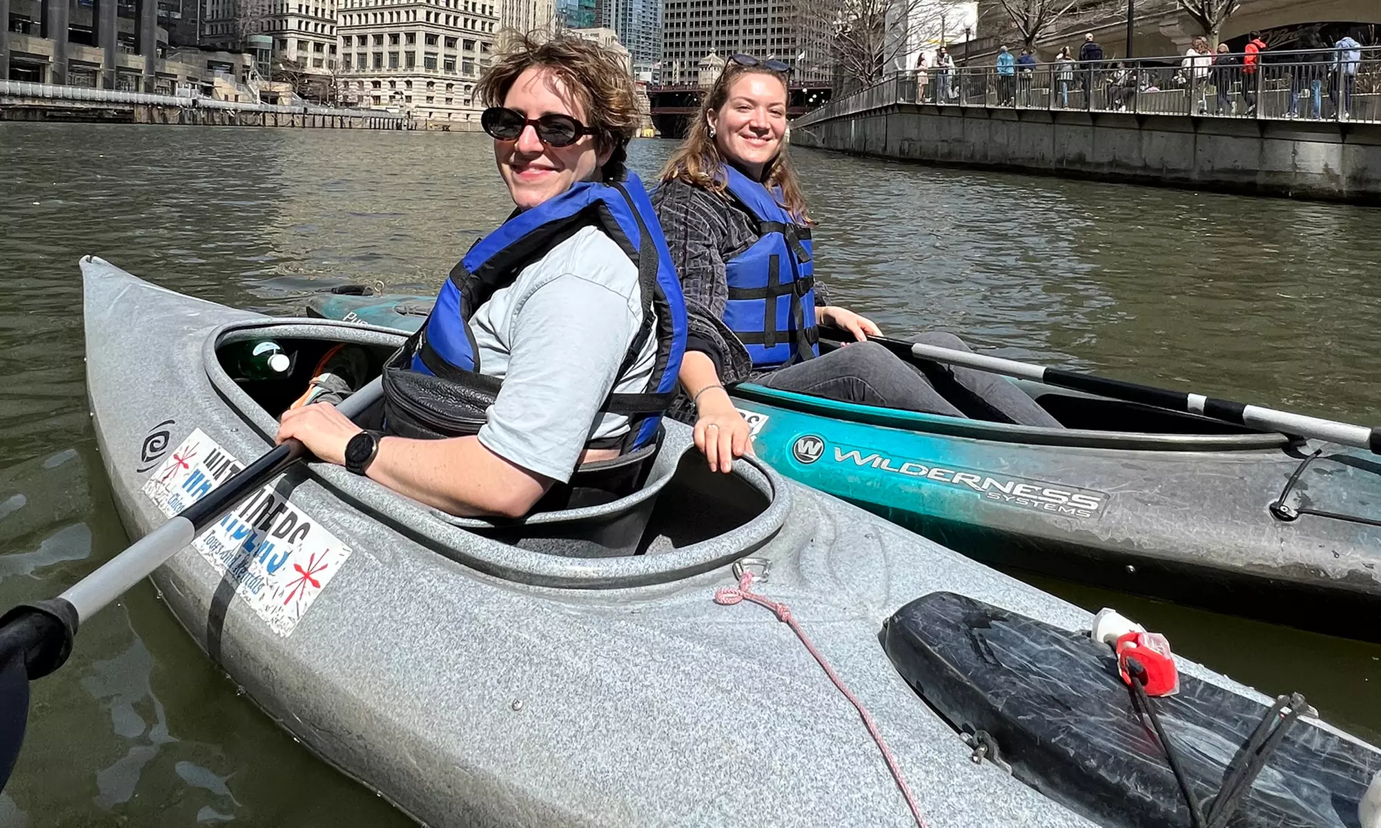 For One Adult (16+ years) Sunset Paddle, Kayak Rental, or One Way Rental Northwest to Downtown (Up to 53% Off) - Primary Image