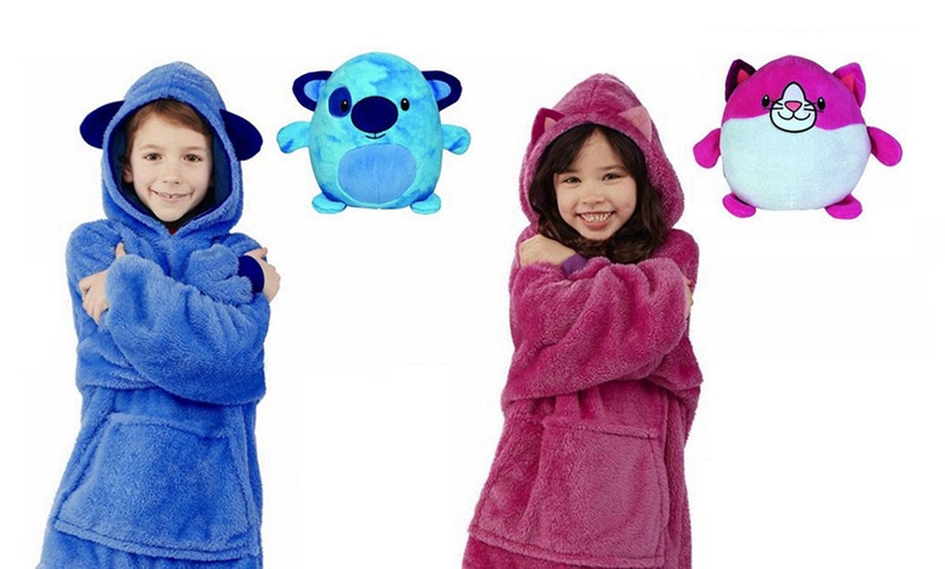 Image 7: Huggle Pets Animal Hoodie