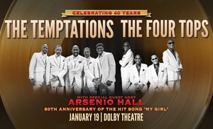 The Temptations & The Four Tops with Special Guest Host Arsenio Hall