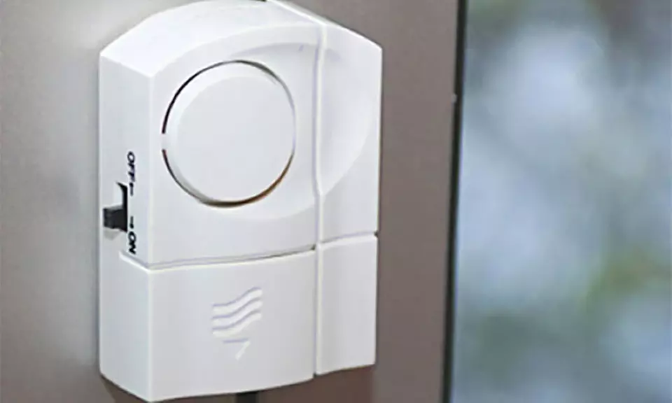 Jusqu'à 4 détecteurs alarme ouverture de porte ou fenêtre sans fil - Second Medium