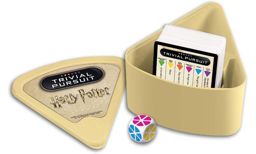 Image 2: Harry Potter Trivial Pursuit, Volume 1 and 2 with 1200 Questions