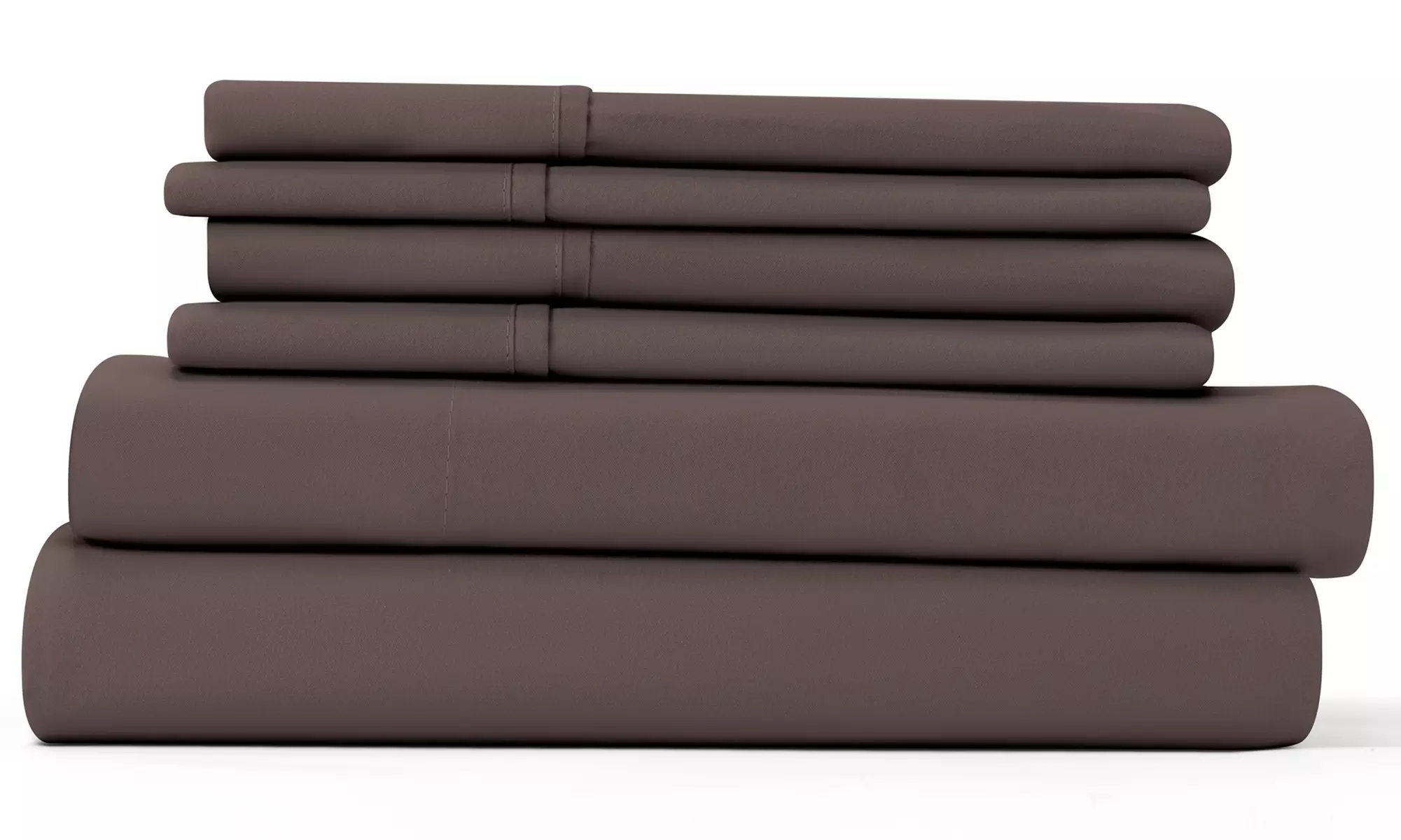 Merit Linens 6-Piece Luxury Wrinkle Free Hotel Bed Sheet Set