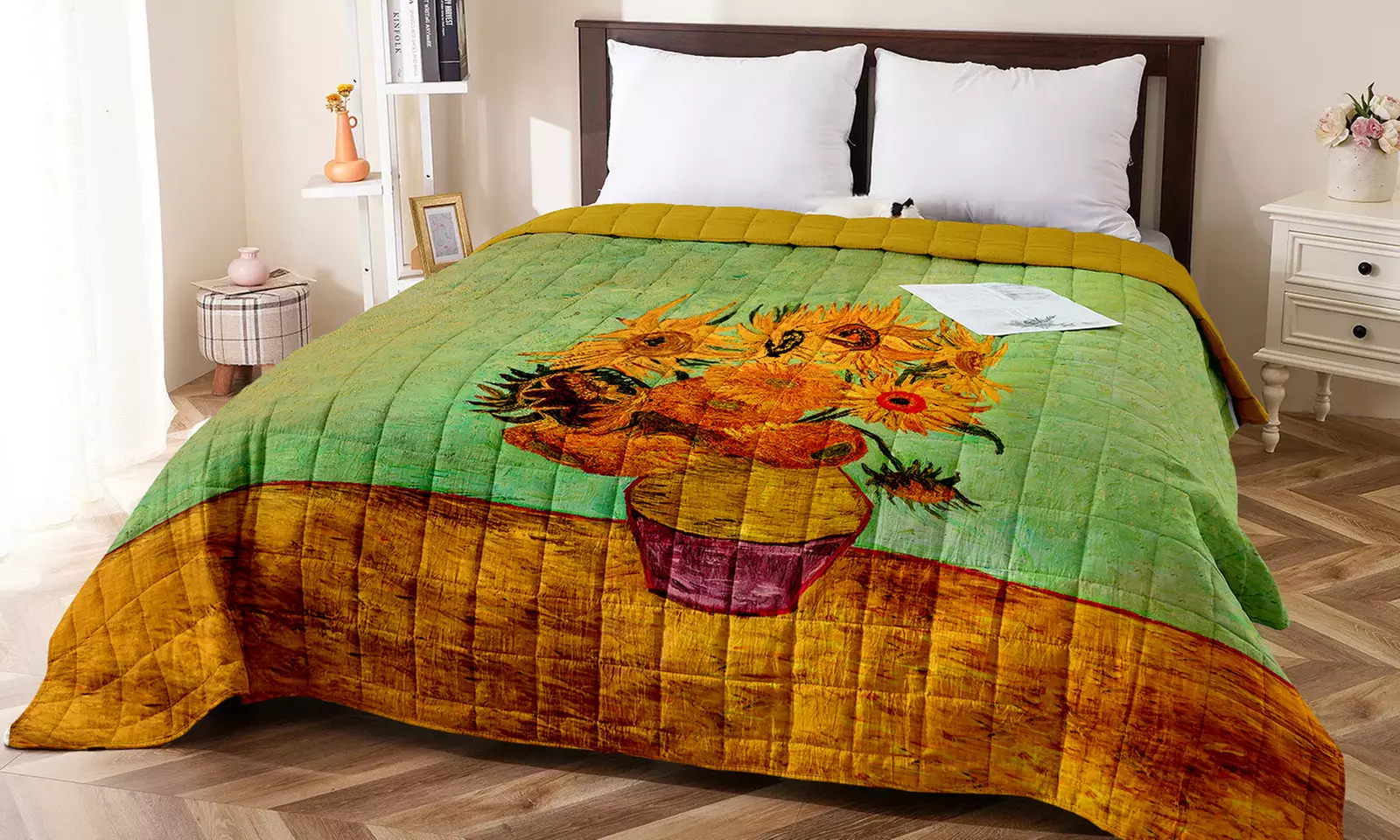 Couverture hypoallergénique avec impression