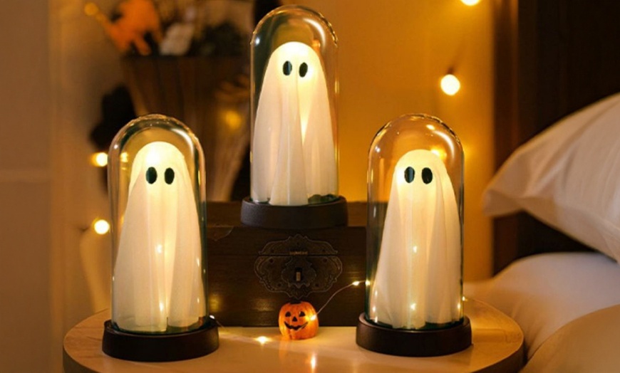 Image 5: Halloween Glowing Ghost Night Light Ornament