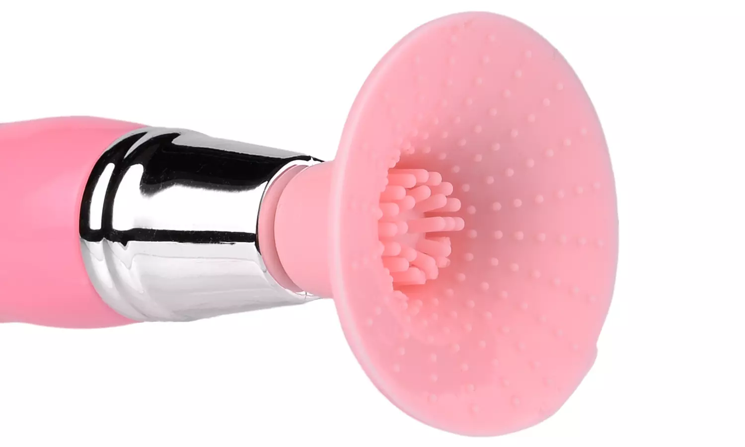 Mini vibromasseur de voyage avec 3 accessoires amovibles - Second Medium