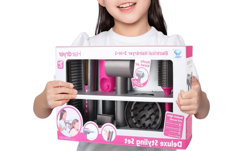 Image 4: Ultimate Hair Styling Set, Battery Powered Fun for Kids