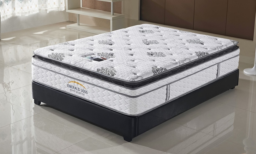 Image 1: Emerald 3000 Pillow-Top Mattress