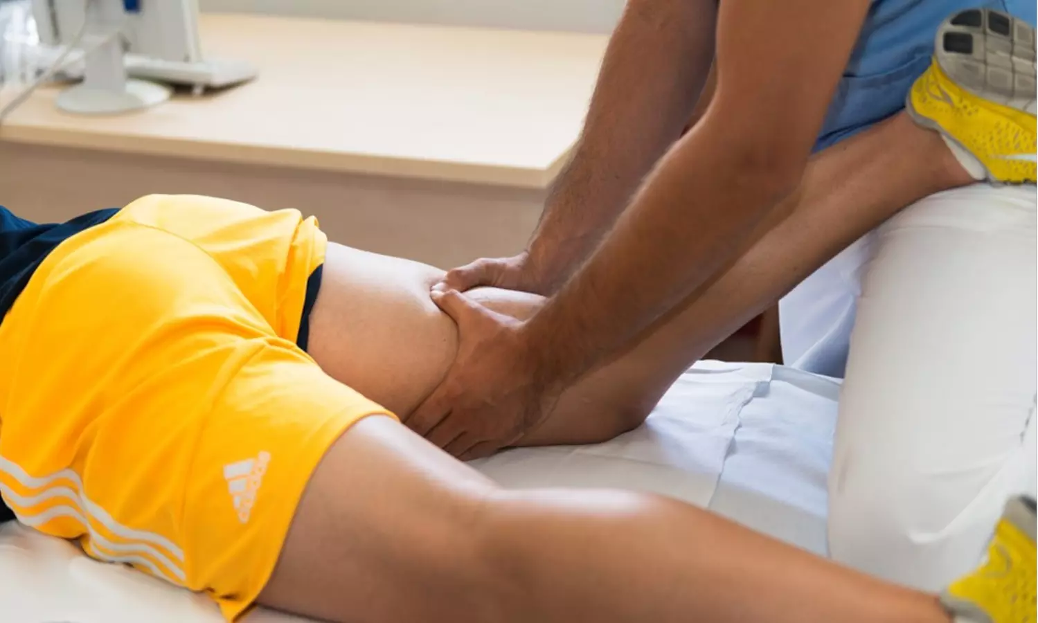 Sesión de fisioterapia