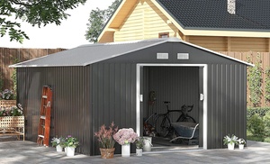 Outsunny Garden Metal Storage Shed